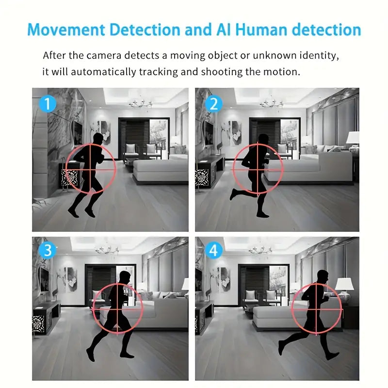 Vigilancia Inteligente 360° con Audio Bidireccional