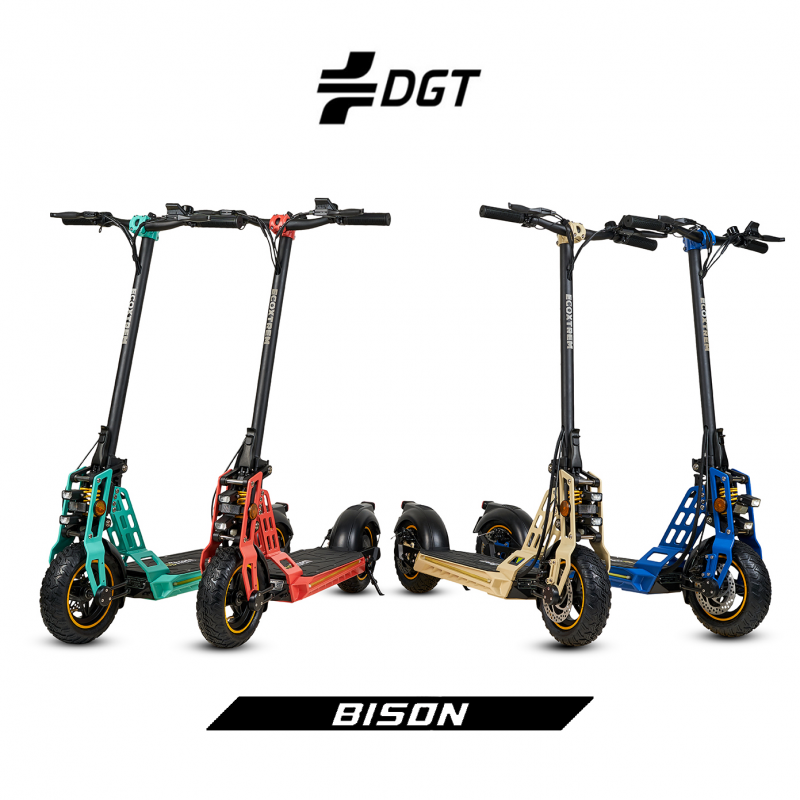 Patinete Eléctrico Bison - Potencia y Libertad (DGT ✔)