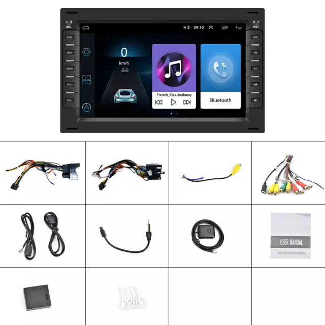 VW/SEAT/Peugeot Radio Estereo Android GPS