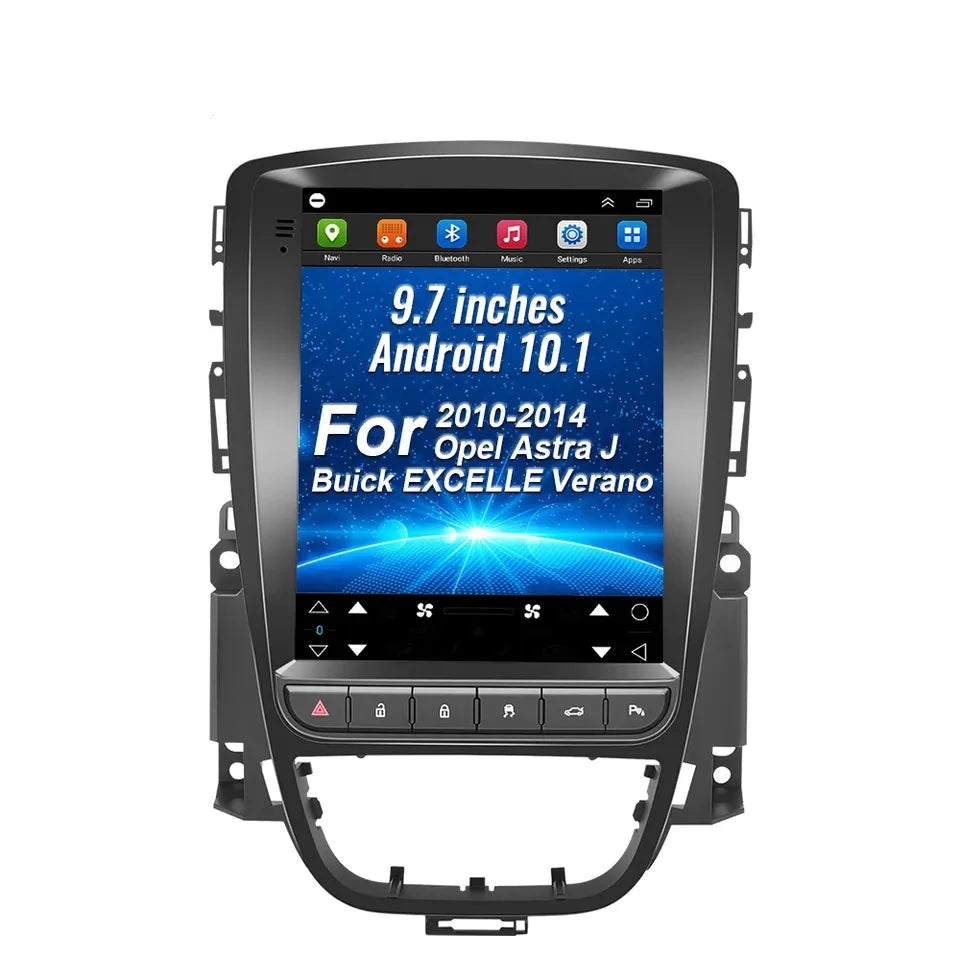 Opel Astra Pantalla táctil WiFi GPS RDS 2010-2014